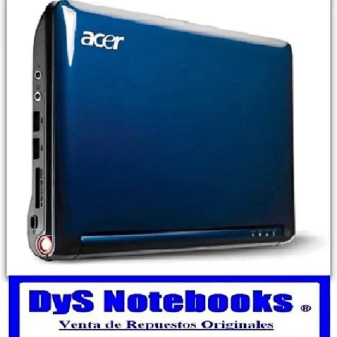 Carcasa Acer aspire one ZG5 AOA150 A150 carcasa completa parlantes mouse y microfono