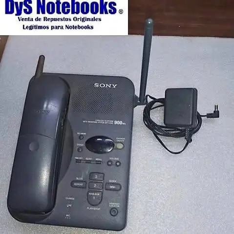 Oferta telefono inalambrico digital Sony SPP-A1050 con cargador original