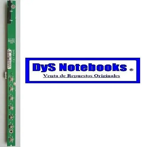 Toshiba satellite P105 placa boton encendido