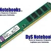 MEMORIAS PC 4GB Kingston DDR3 1333MHz PC3 10600 DIMM