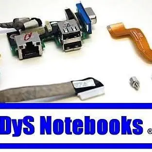 Toshiba tecra A5 M50 y M55 placa USB x2 red y VGA con cables ver modelos