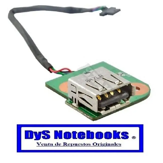 HP pavilion DV9000 DV9200 DV9300 y DV9400 placa USB C/cable