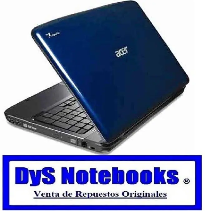 Carcasa Acer aspire 5542 carcasa completa con touchpad y microfono