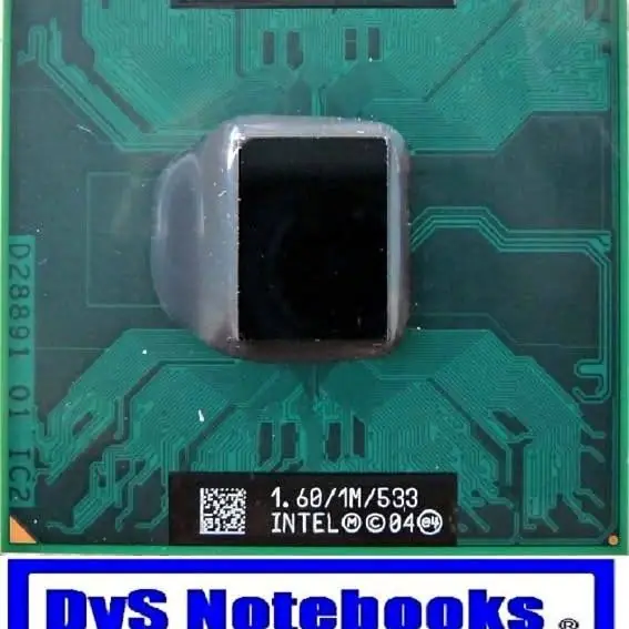 PROCESADOR Intel® Pentium dual core T2060 1M Cache, 1.60 GHz, 533 MHz fsb socket M SL9VX