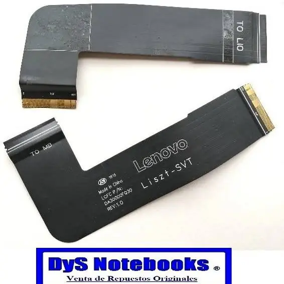 Cable flex para USB y lector tarjeta Lenovo yoga 900-13isk y Lenovo yoga 4 pro