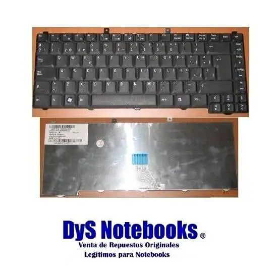 Repuestos de teclas completas Acer aspire y extensa ver modelos