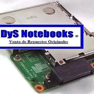 HP pavilion DV6000 hasta DV6900 slot carga control remoto y pcmcia