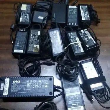 Oferta lote de 13 cargadores notebook a reparar originales ver detalle