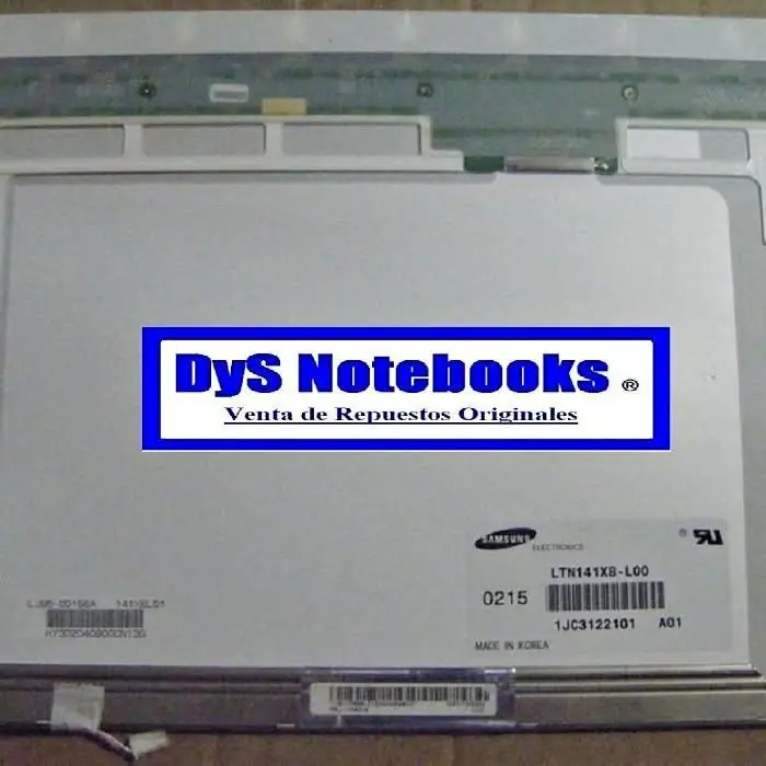 Display pantalla 14.1” xga-tft 1024X768 conector 20 pines LTN141XC-L01 LTN141X8-L00 o proyectos