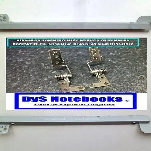 Bisagras Samsung N150 N130 N140 N143 N145 N148 NC10 bisagras con brakets