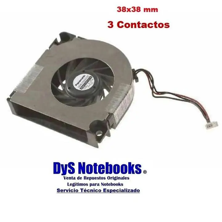 Toshiba portege M200 M205 PORTEGE R200 R205 Toshiba Libretto U100/U105 38x38mm 3 PIN o P/PROYECTO