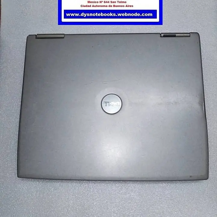 Dell latitude D500 mother funcionando carcasa completa C/placa WiFi sin micro ni cooler
