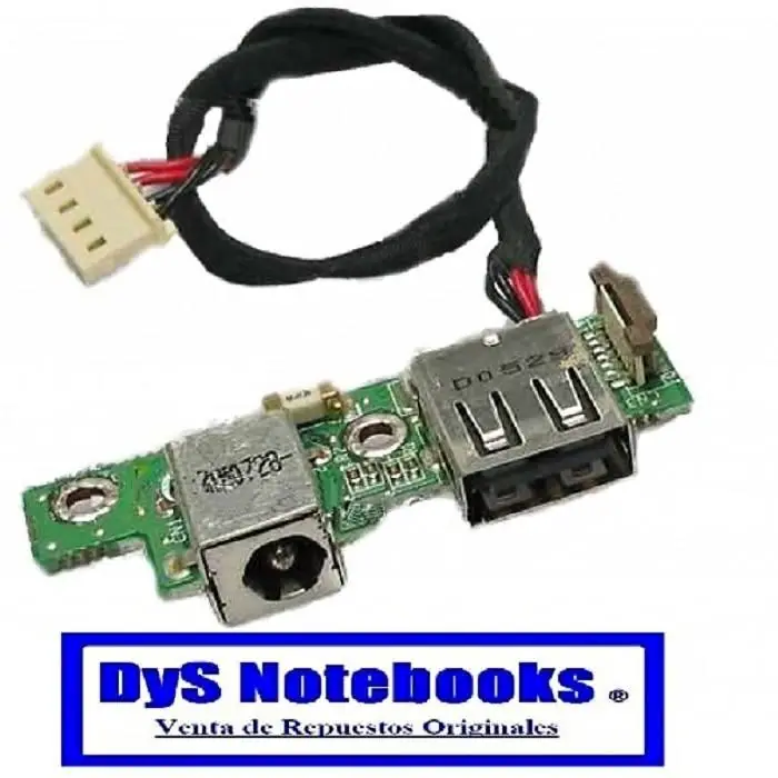 Retro fujitsu siemens amilo M3438G con flex placa pin carga jack power y USB