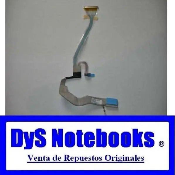 Flex video Dell latitude D610 Dell D600 part. numero: 0KC404 (P/LCD 14.1” xga 1024X800)