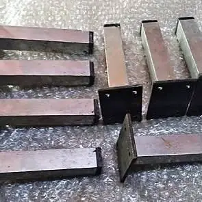 8 Patas cuadradas super reforzadas aluminio P/atornillar