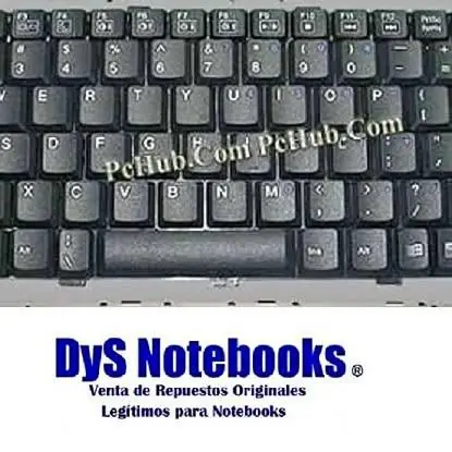 Repuestos de teclas completas compaq presario 1694 1600S 1200