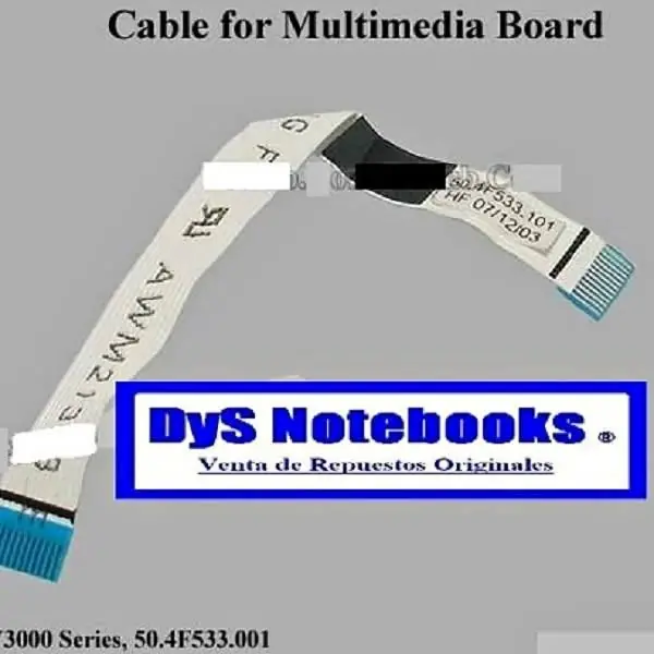 Compaq presario V3000 AL V3800 Cable Multimedia Board