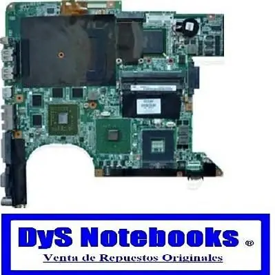 Mother out HP pavilion DV9000 series intel P/repuestos o reparar sin tocar