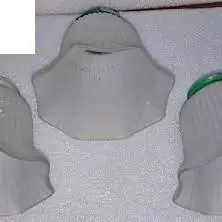 3 Tulipas para apliques o arañas impecables