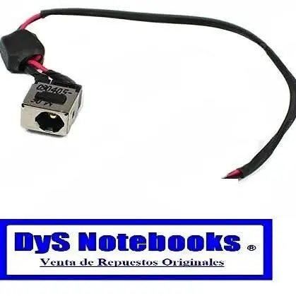 Retro Toshiba NB205 con cable para soldar al mother pin carga jack power