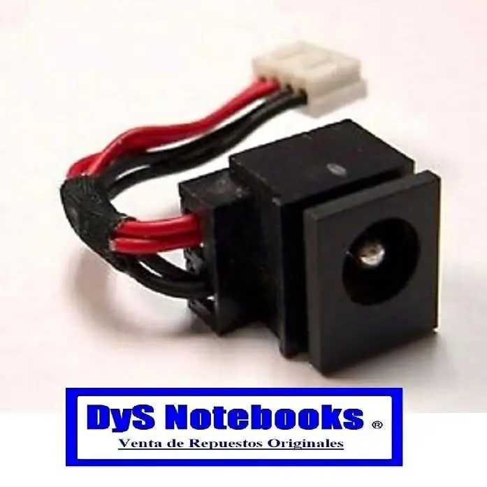 Jack compatible con varios equipos de Toshiba