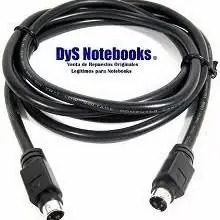 Cable S-vhs mini din 4 pin 2 mts