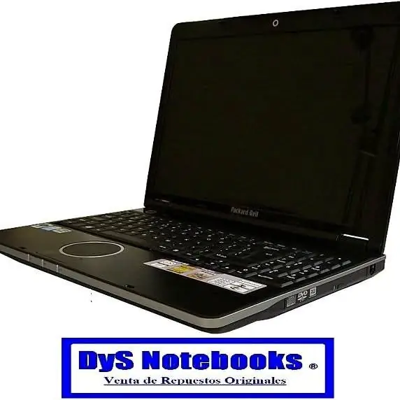 Carcasa packard bell hera C MH35 carcasa base y tapa LCD C/marco