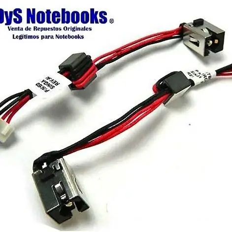 Jack power Toshiba Satellite C850 C850D C855 C855D L850 L855 L855D Toshiba U940 U945 y otros