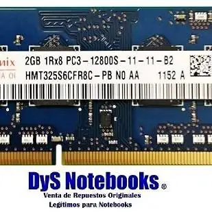 Memoria 2GB DDR3 1600MHz sodimm PC3 12800 non-ecc