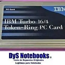 TARJETA Red retro ibm Turbo 16-4 Token-Ring PC Card2 34L1409 34L1499 Dell pn: 5E106