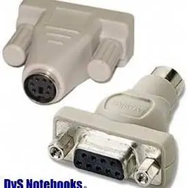 Adaptador Ps2 hembra a DB9 hembra usado impecable