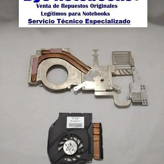 HP Pavilion ZE Series ZE4400 ZE4500 ZE5200 ZE5700 NX9000 NX9005 cooler dual salida