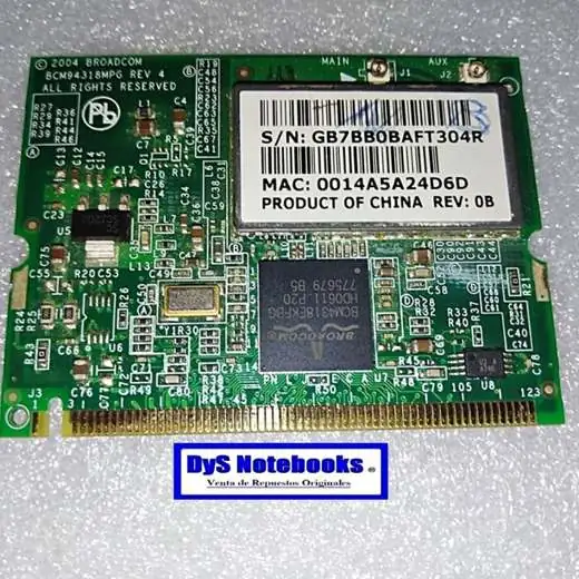 Placa WiFi BCM94318MPG Dell Compaq Y Hp Ver Modelos