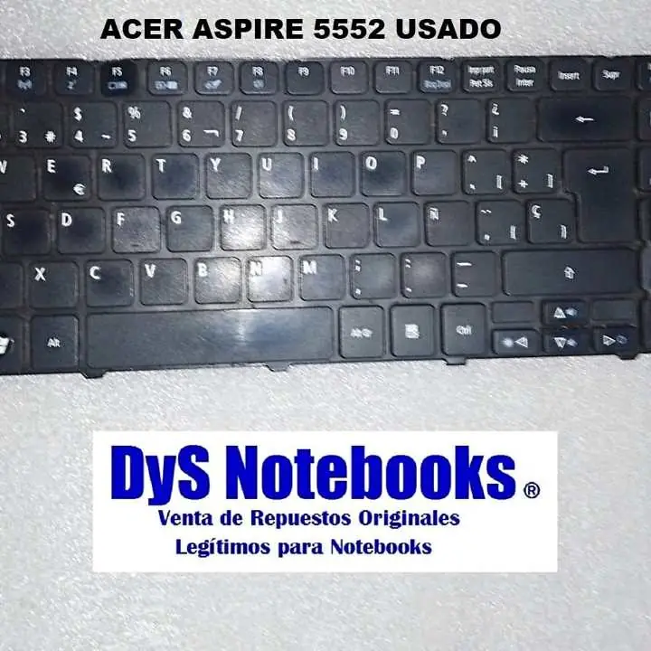 Acer aspire y gateway teclado usado ver modelos