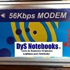 Modem RETRO Pcmcia Genius analógico 56k fax GM56K-P sin cable