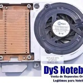 Compaq presario V4000 a V4400 DV4000 a DV4400 cooler kipo DBC551205H 5V-1.7W 3 contactos