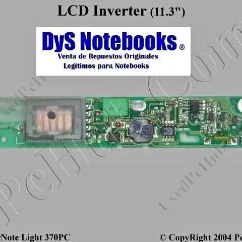 Inverter texas extensa 610CD, AcerNote Light 370PC