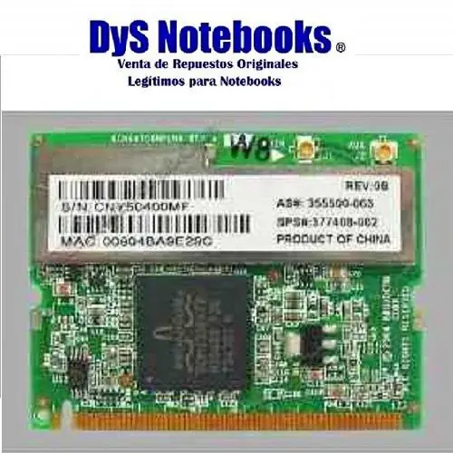 WiFi BCM94306MPLNA compaq HP y compatibles ver compatibles