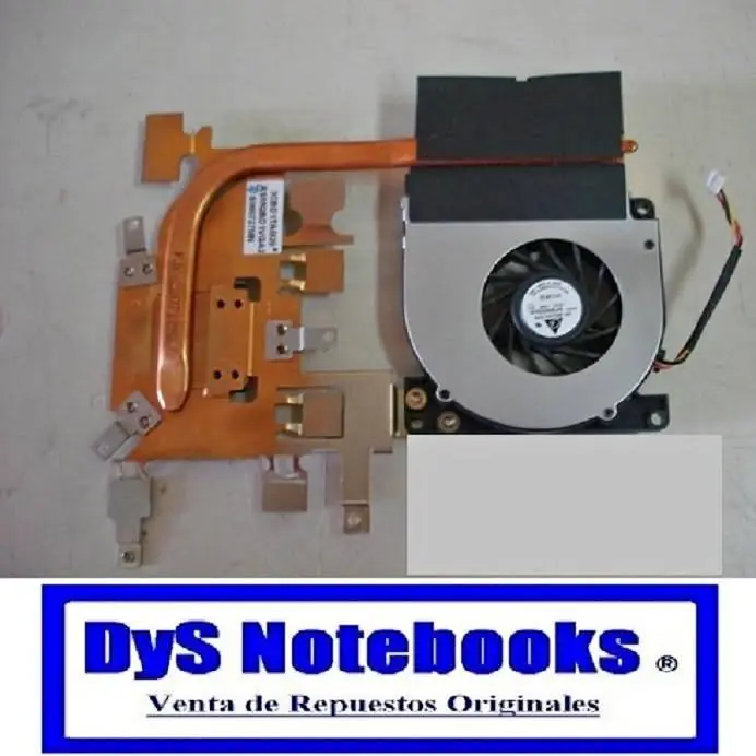 Toshiba satellite P105 P100 cooler con o sin disipador