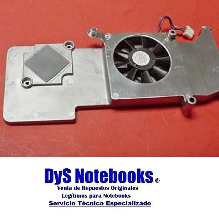 Ibm thinkpad 600X 2645 series cooler disipador 3 contactos