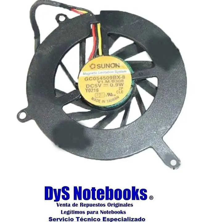 Cooler P/proyecto o Compaq Presario 700 GC054509BX-8 50x50x9.5mm 5V-1.0W 3 PIN