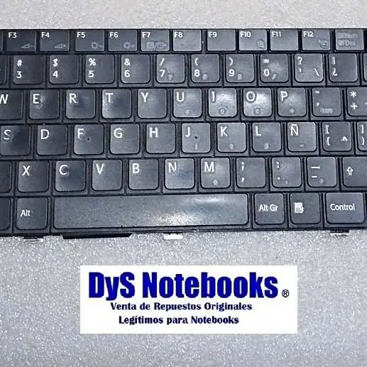 Repuestos teclas completas Sony vaio vgn-sz