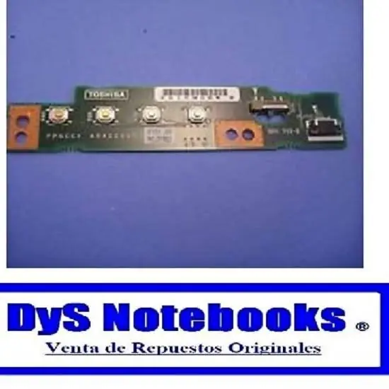 Toshiba satellite 1800/1805 control de botonera