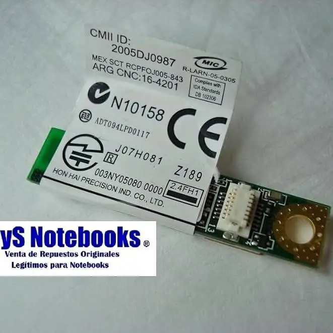 Modulo bluetooth board ibm R60 R61 T60 T61 X61s y Z61 series y otras ibm