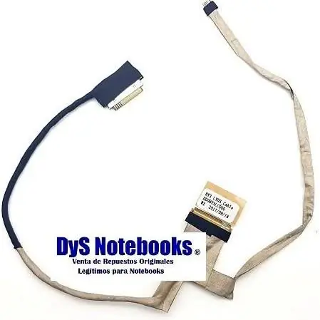Cable flex video Toshiba satellite C845 L845 y otros ver todos los modelos