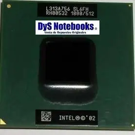 PROCESADOR Intel Mobile Pentium 4-M 1.8GHZ SOCKET 478 pin Mpga478 SL6FH 64Bytes