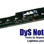 Dell inspiron 6000 boton encendido y LED indicadores