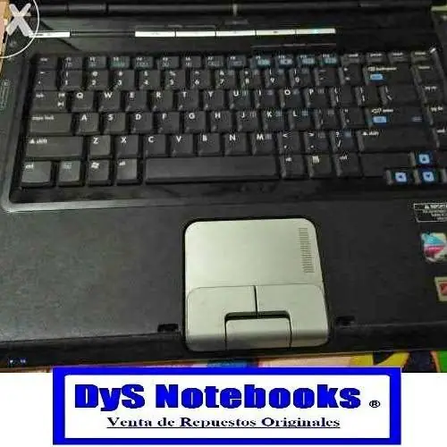 Carcasa HP pavilion DV4000 al 4400 series base con sus tapas y palmrest C/touchpad S/teclado