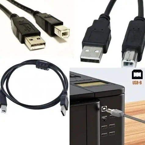 Cable Nuevo Impresora Usb 2.0 Grueso Multifuncional para HP Epson Canon Brother Lexmark y más