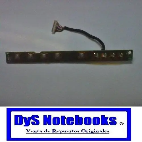 Olivetti S62H placa botones encendido con cable